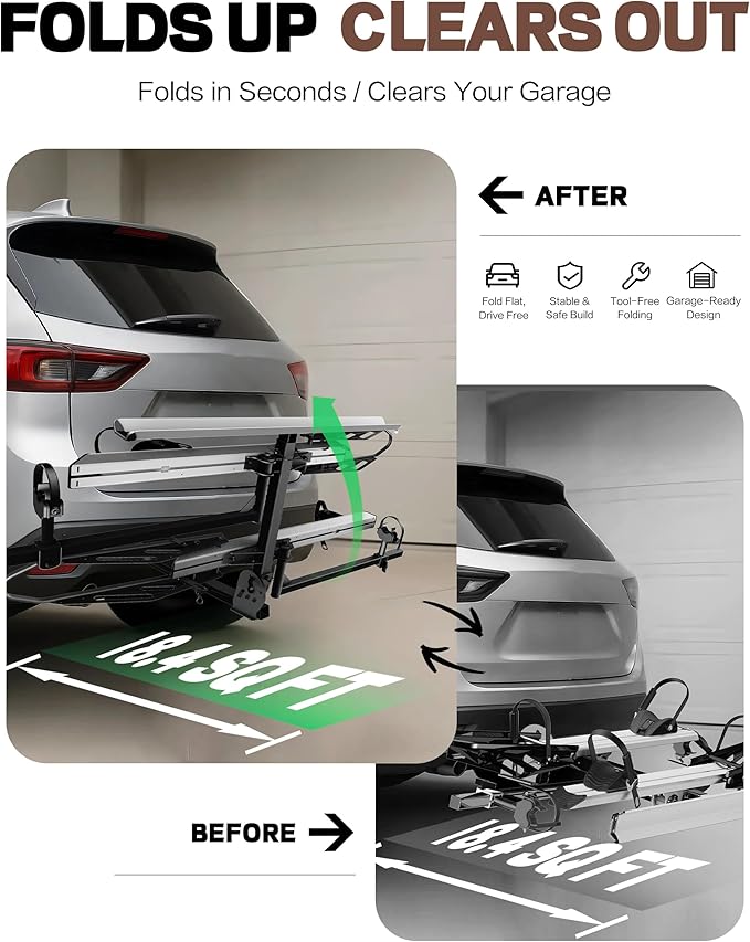 Young Hitch Mount Bike Rack