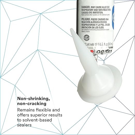3M Urethane Seam Sealer, High Solids, Permanently Flexible, 310 mL/10.5 fl oz