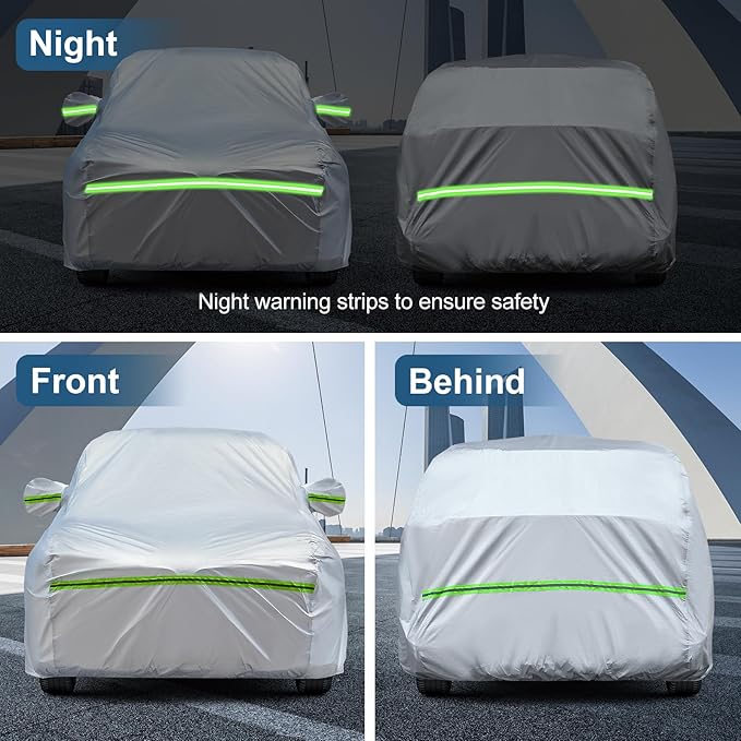 AUQDD 6-Layers Premium Truck Car Cover Waterproof All Weather Weatherproof UV