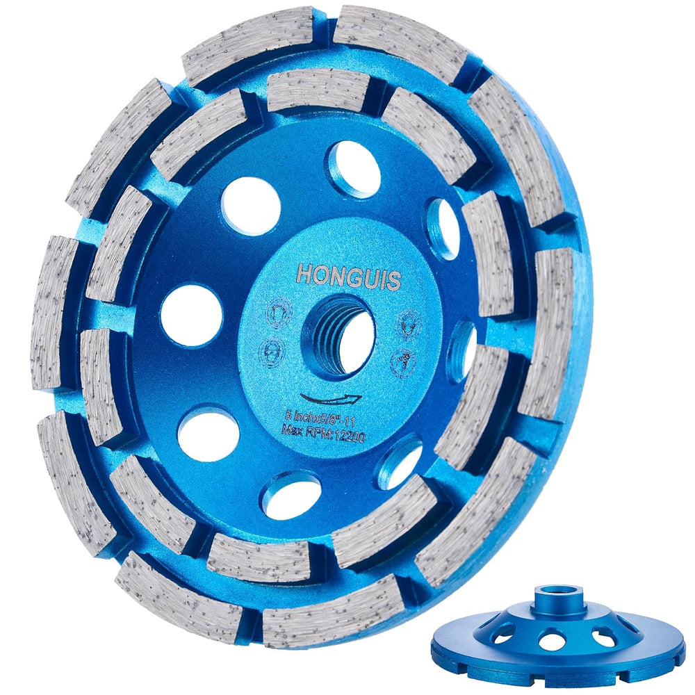 5 inch Diamond Cup Grinding Wheel,5/8"-11 Arbor Concrete Grinder Wheel D...