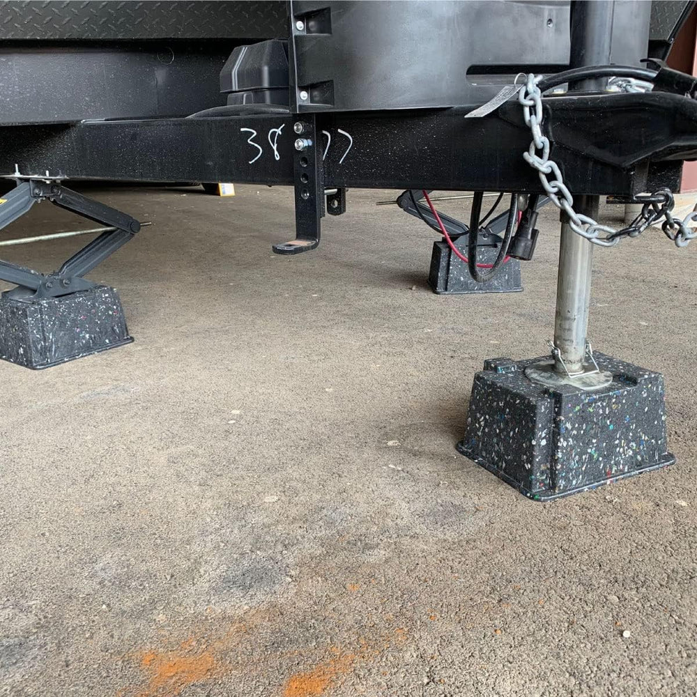 OX BLOX Heavy Duty Trailer Jack Block - 10,000 lb Capacity - Made in USA | RV...