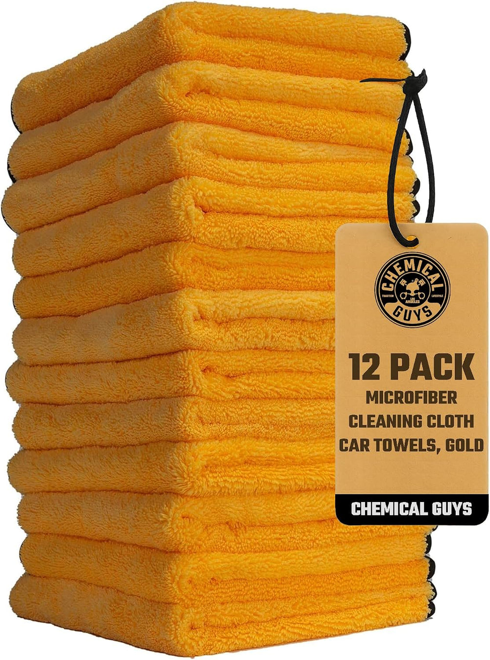 Chemical Guys MIC_506_12 Professional Grade Premium Microfiber Towels, Home (...