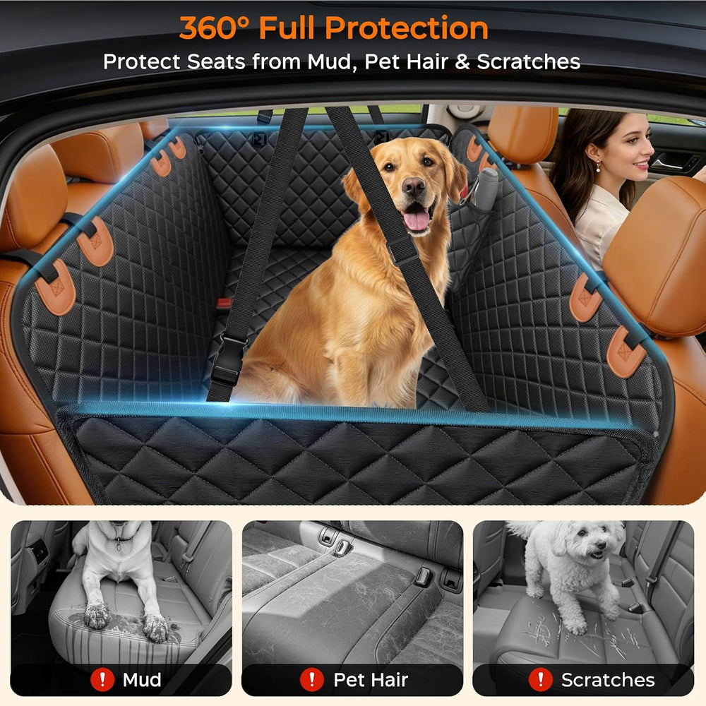 URPOWER XL Dog Seat Cover for Full-Size Trucks, 100% Waterproof Hammock