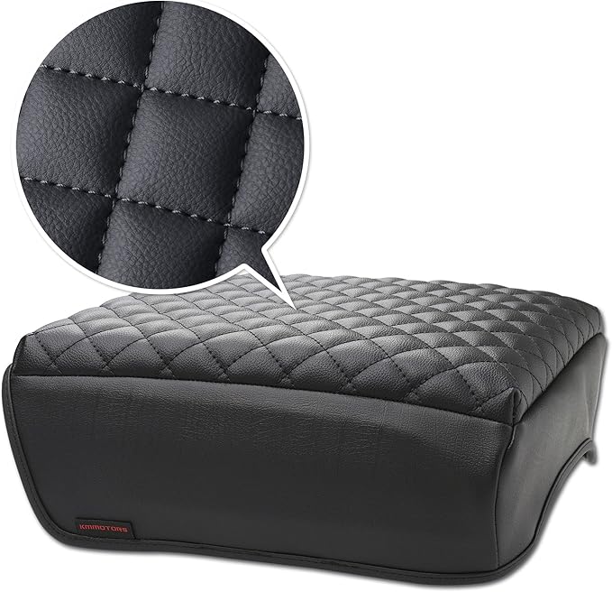 KMMOTORS F150 Center Console Cover, Thick Armrest Cushion, Funda para consola