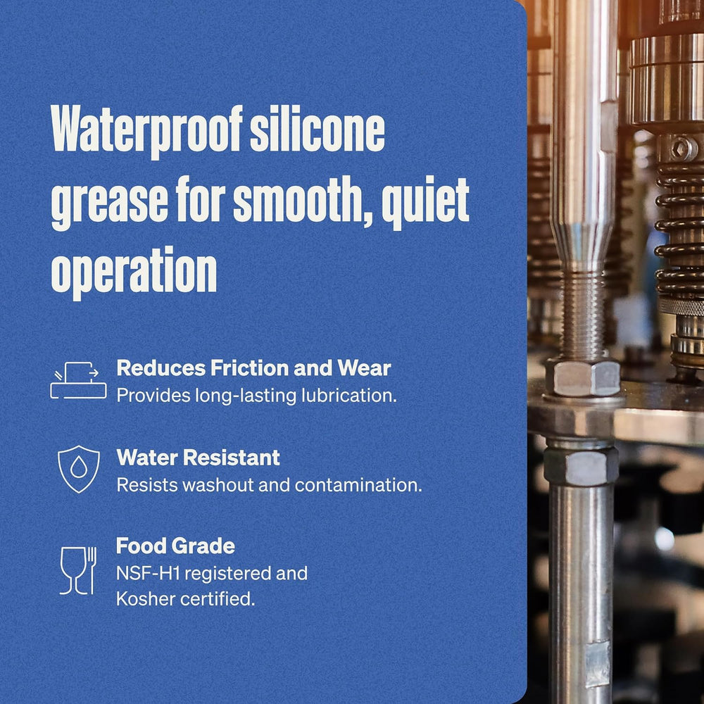 Super Lube Silicone Lubricating Grease w/Syncolon - Waterproof, All Purpose F...