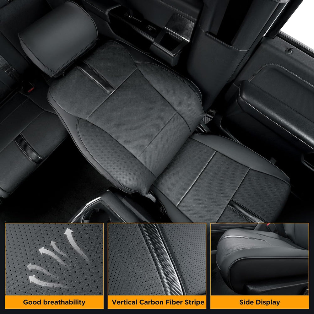 Super Cover® for Ford F150 Seat Covers 2015-2024 2025 2026 Full Set, for F-15...