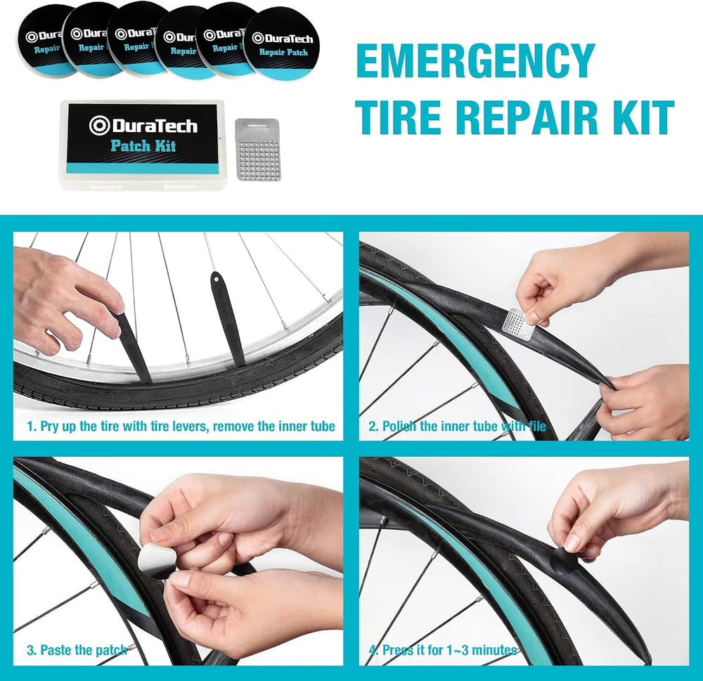 DURATECH 35PC Bike Repair Tool Kit with Carry Storage Case