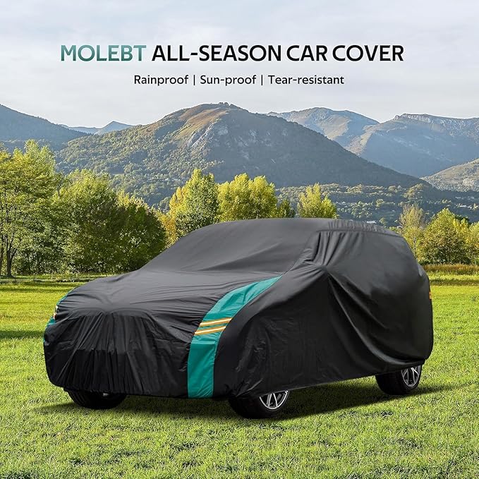 SUV Car Cover Custom Fit for Mercedes-GLC 300 350E/GLB 180 200 250, Waterproof