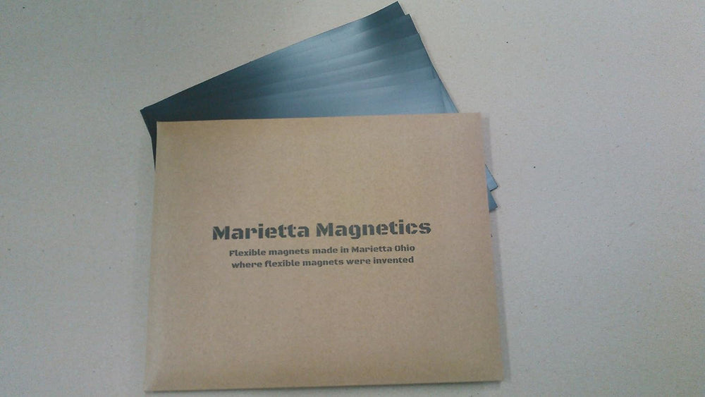 WONSUN Marietta Magnetics - 25 Magnetic Sheets of 8" x 10" Adhesive...