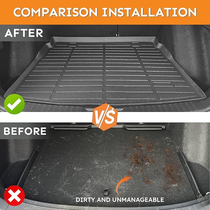 Binmotor-Floor Mats Cargo Liner Set