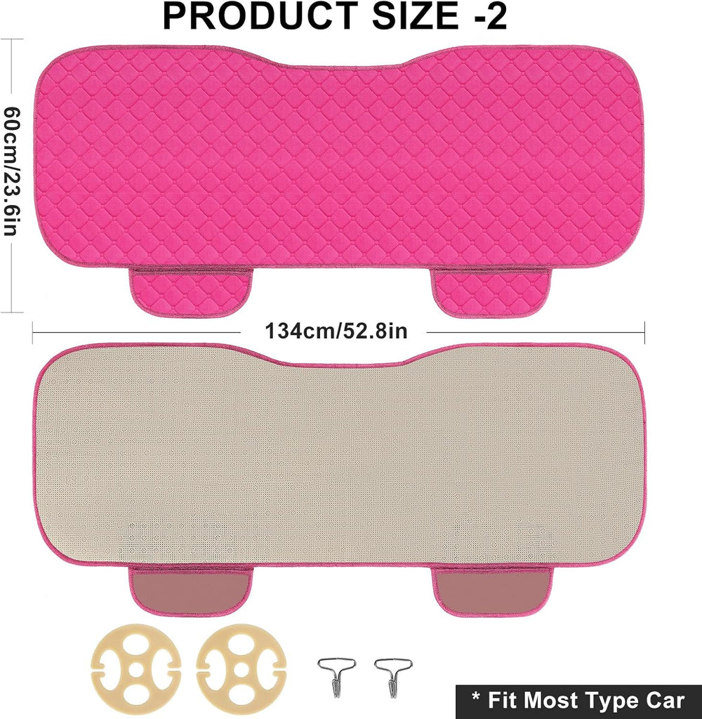 surpassme Car Seat Covers Universal Seat Covers for Car Accessories with Stor...
