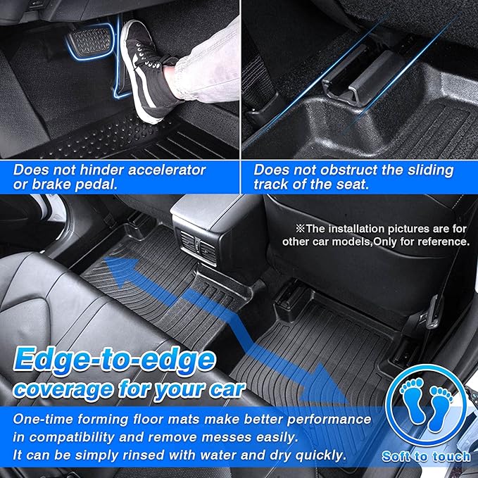 Cartist Custom Fit for Floor Mats Chevrolet Equinox/GMC Terrain Denali