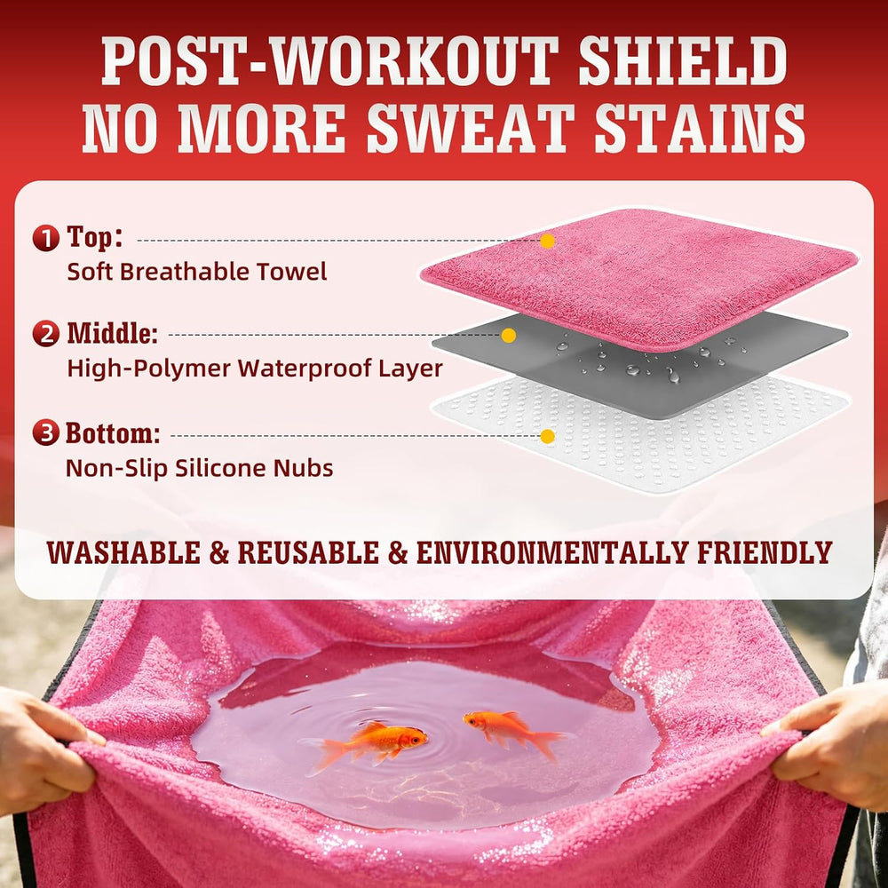Car Seat Towel Cover, Rose Pink, Waterproof, 2 Pack