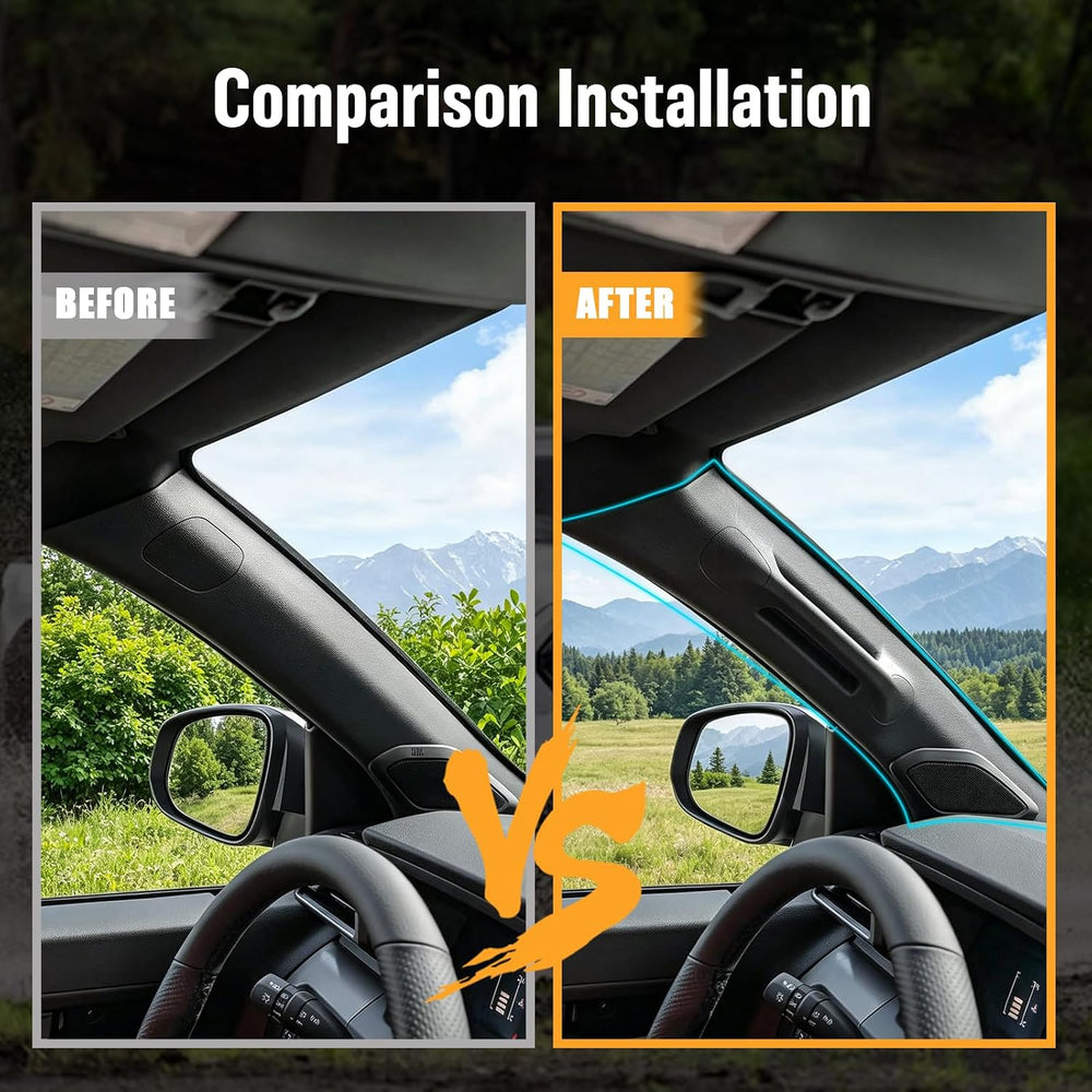 Driver Side A-Pillar Grab Handle Compatible with 2024 2025 2026 Toyota Tacoma...