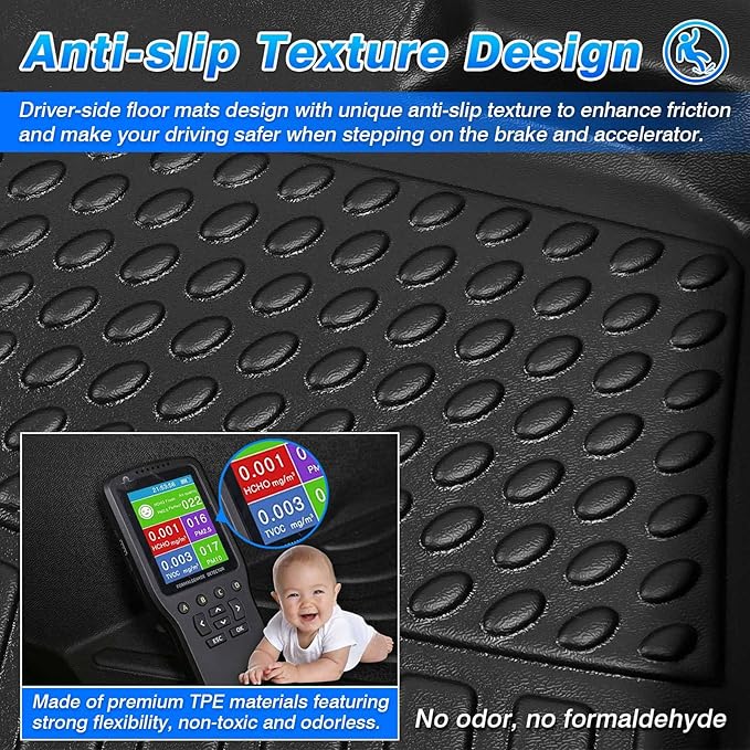 Cartist Floor Mats Fit for Chevrolet Chevy Colorado & GMC Canyon 2023 202...