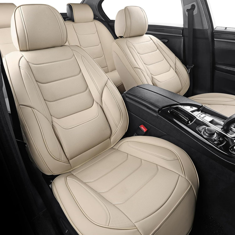Leather Front Car Seat Covers Automotive Seat Protectors