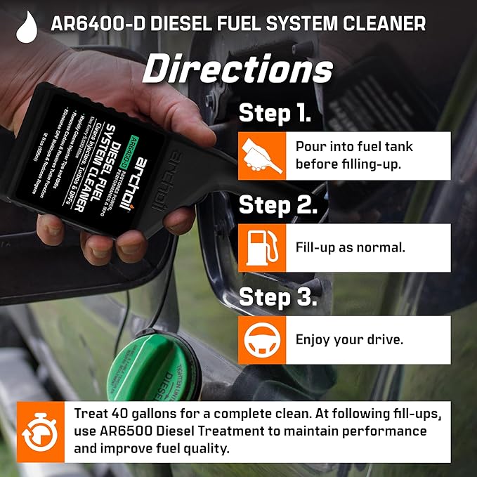 Archoil AR6400-D Diesel Fuel System Cleaner
