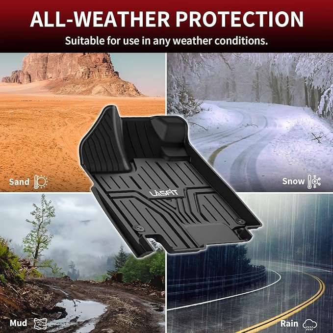 LASFIT Floor Mats & Trunk Mat for Honda Odyssey 2026 2025 2024 2023 2022 ...