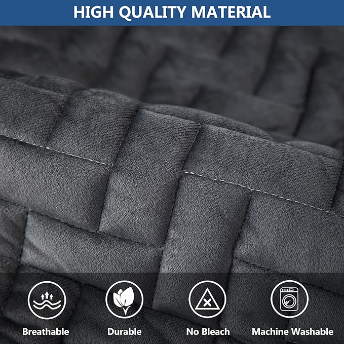 Eismodra Couch Cover, Sectional Couch Covers, Sofa Covers