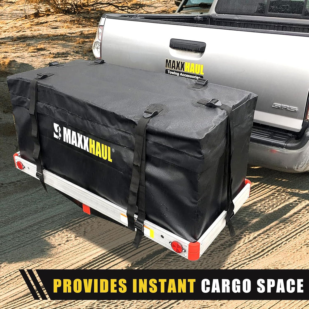 MaxxHaul 70209 Soft Shell Cargo Carrier Bag for Hitch Mount Cargo Rack - Heav...