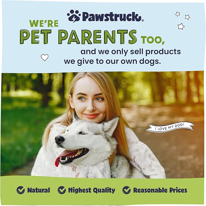 Pawstruck Natural 9” Braided Bully Sticks (10 Count)