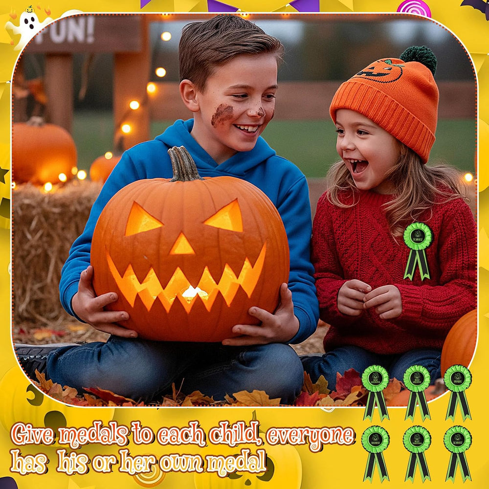 LemonRoad 20 Pcs Halloween Pumpkin Carving Kit Includes 6 Carving Tools, 2 Ta...