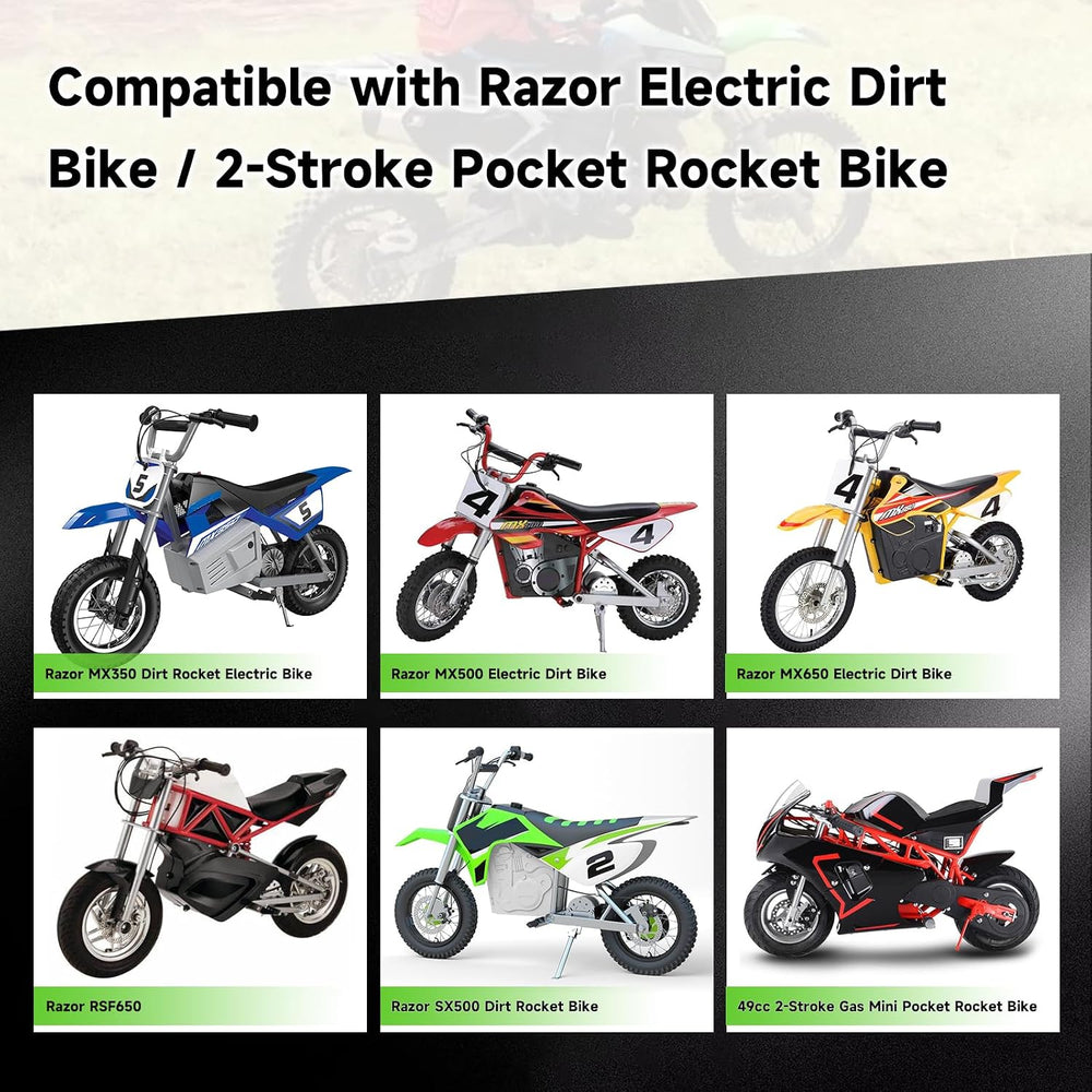 25H Chain 480 Link for Razor MX350 MX500 MX650 Dirt Rocket Bike