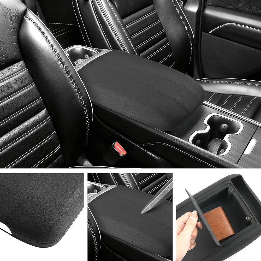 SXCY for 2025 2026 Chevy Traverse Armrest Cover for 2024 2025 2026 Chevy