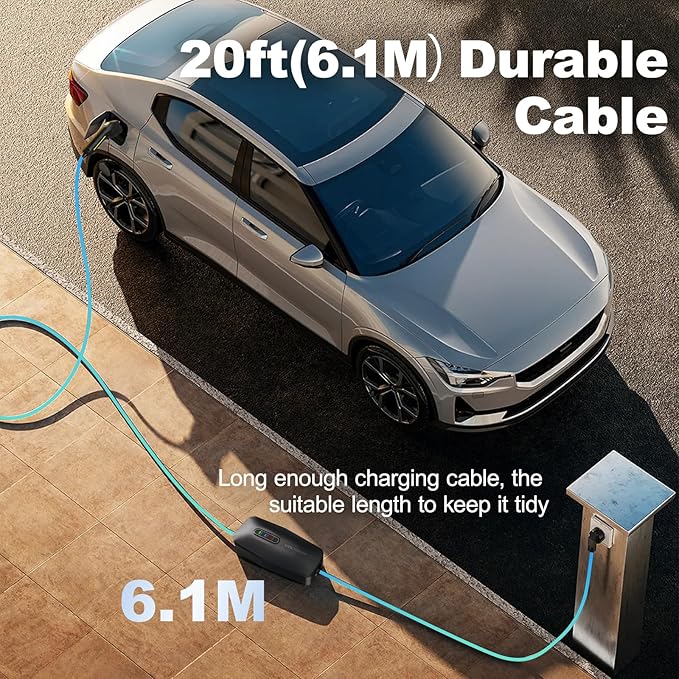 Level 1&2 EV Charger, Electric Vehicle Portable Charger