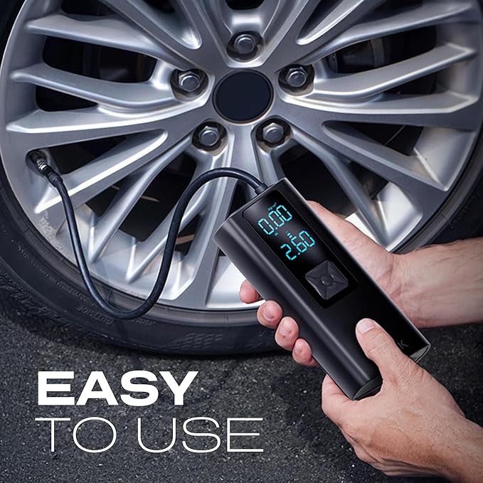 STATIK TireHero Car Tire Inflator Portable Air Compressor