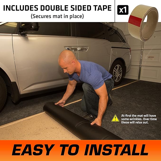 Armor All Original Garage Floor Mat, Protects Surfaces, Transforms Garage