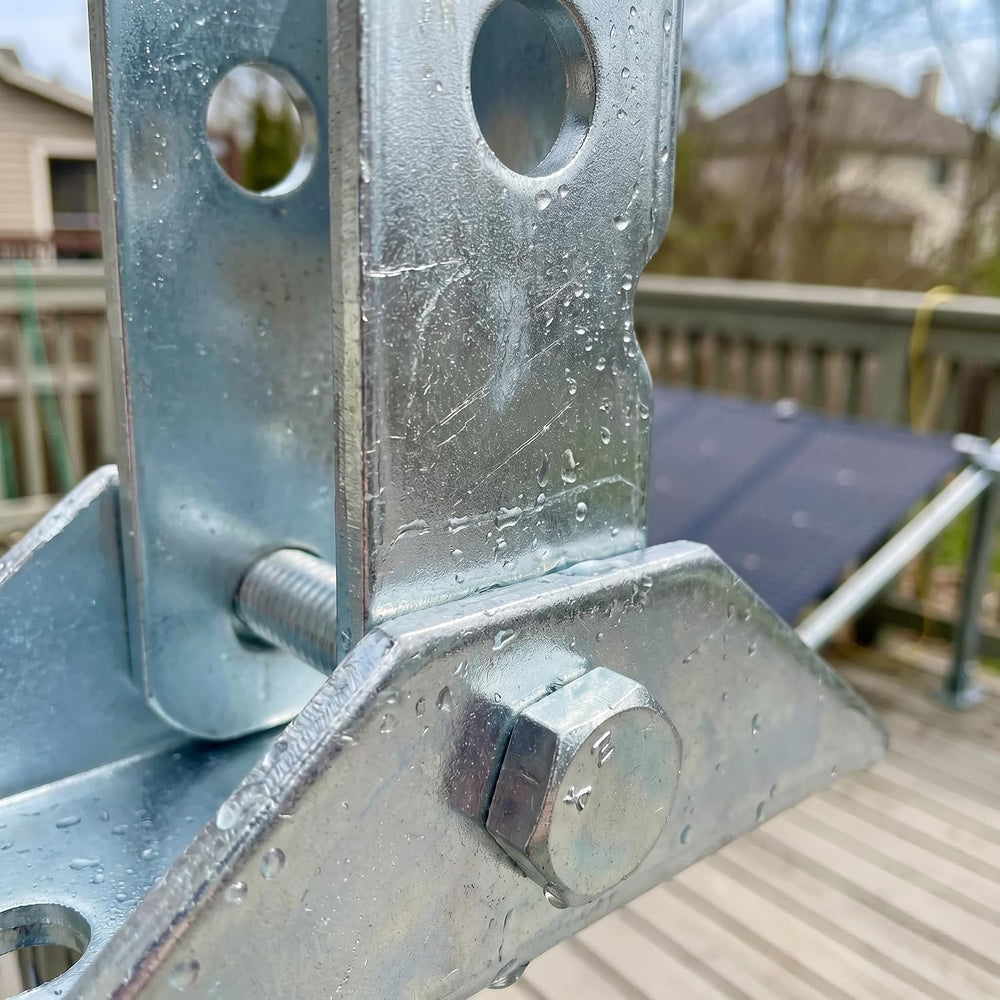 Adjustable Brace Fitting,180 Degree Turn Joint Connector Bracket Fit for 1/2&...