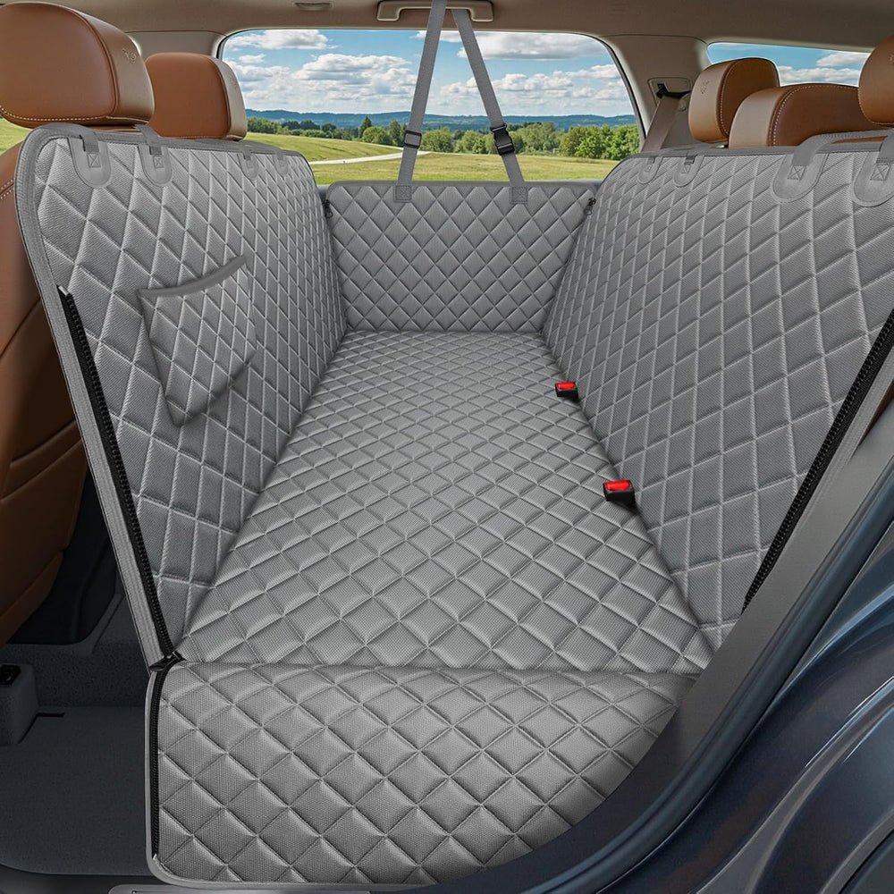 URPOWER Dog Car Seat Cover for Back Seat, 100% Waterproof Hammock for Car