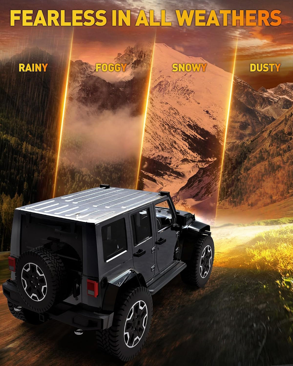 NAOEVO 12 Inch LED Light Bar with Wiring Harness, Offroad/Fog Lights, 3Mode