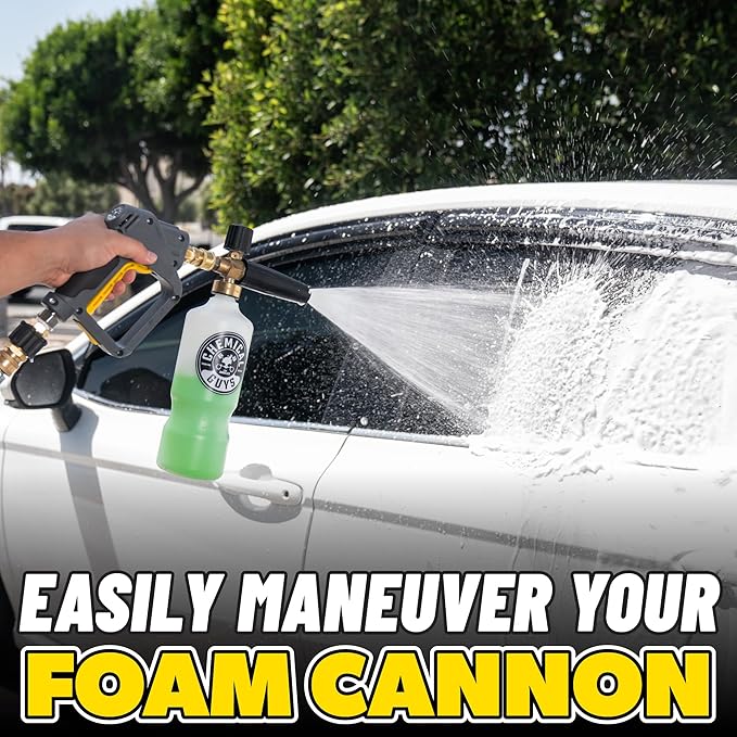 Chemical Guys EQP402 Snubby Pressure Washer Gun, Foam Cannon Attachment