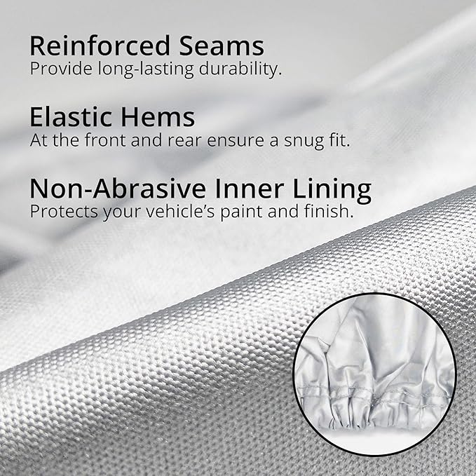 Car Covers Weatherproof Max Truck Cover & Warranty Compatible