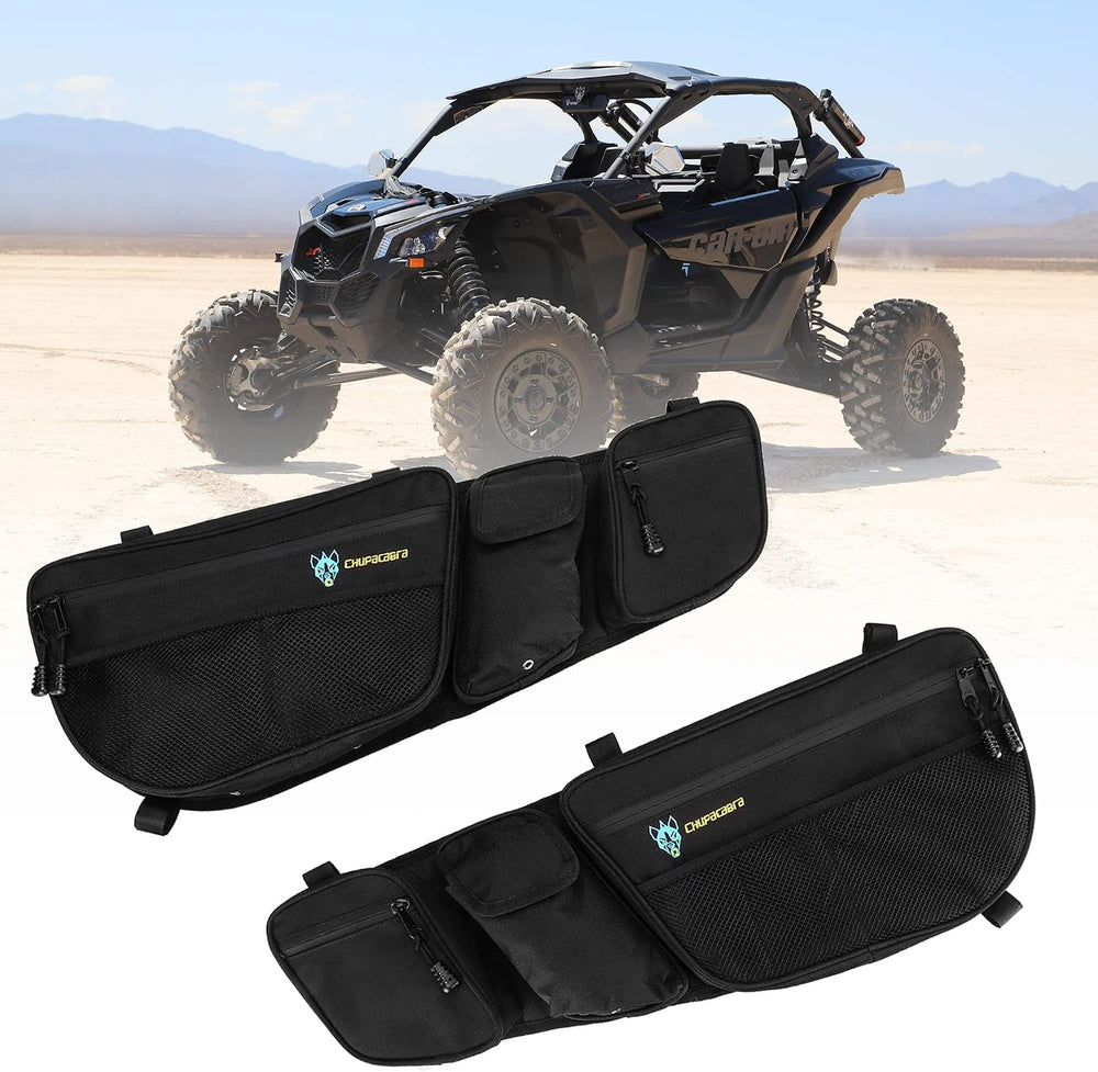 Chupacabra Offroad X3 Front Door Bags - Maverick X3 MAX Turbo R X DS RS RR XM...