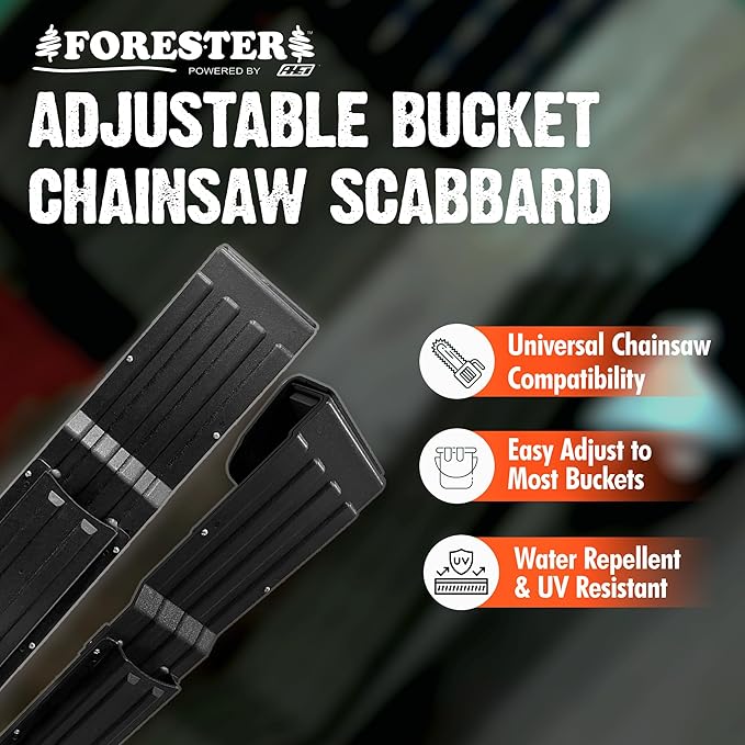 FORESTER Adjustable Bucket Chainsaw Scabbard | Chainsaw Holder