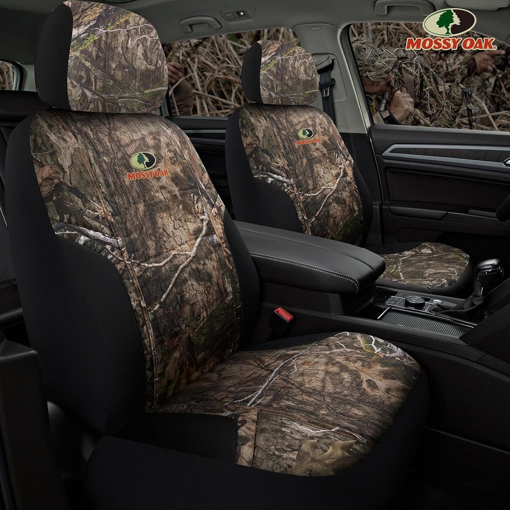 Mossy Oak Camo Seat Covers, Airbag Compatible, Universial Fit, Fit Most Bucke...