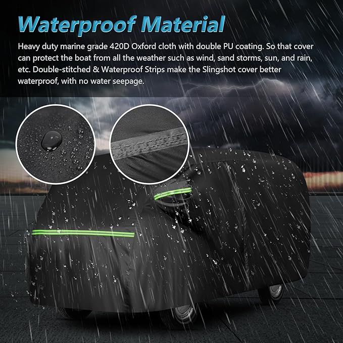 Car Cover for 1950-1992 VW Bus T1 T2 T3, Waterproof 420D Oxford Cloth Cover