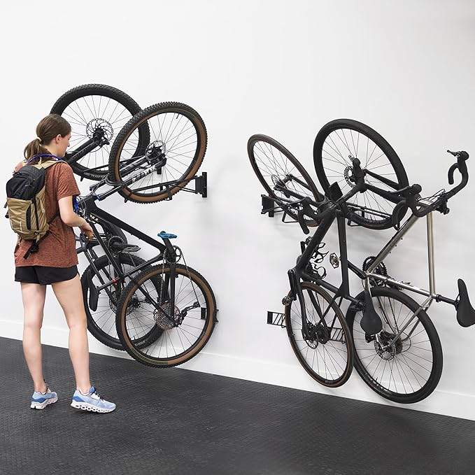StoreYourBoard SwivelStow Road & Gravel Bike Storage 2 Pack – Heavy Duty ...