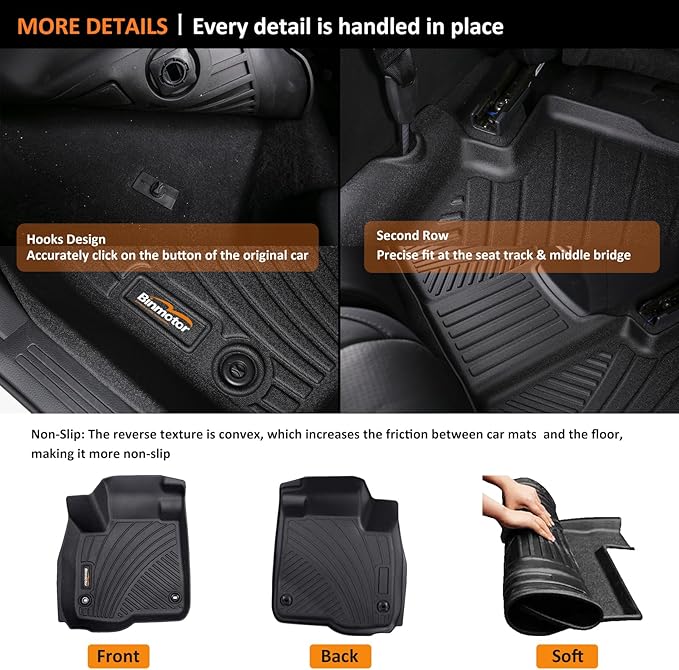 Binmotor-Floor Mats & Cargo Liner Set