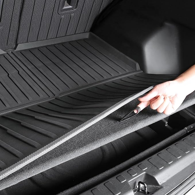 Floor Mats Set Cargo Liner and Backrest Mat