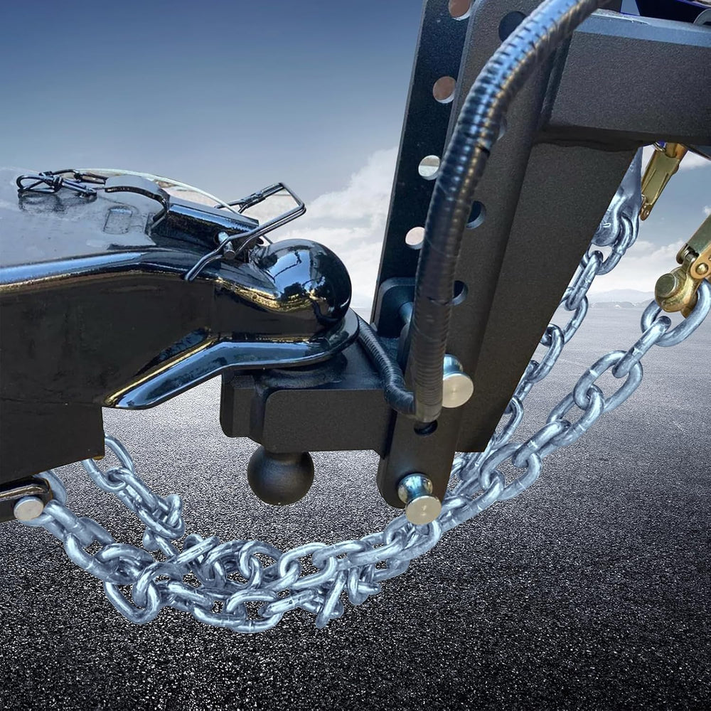 5/16" x 54" Grade 30 Boat Safety Chain with Spring Hooks