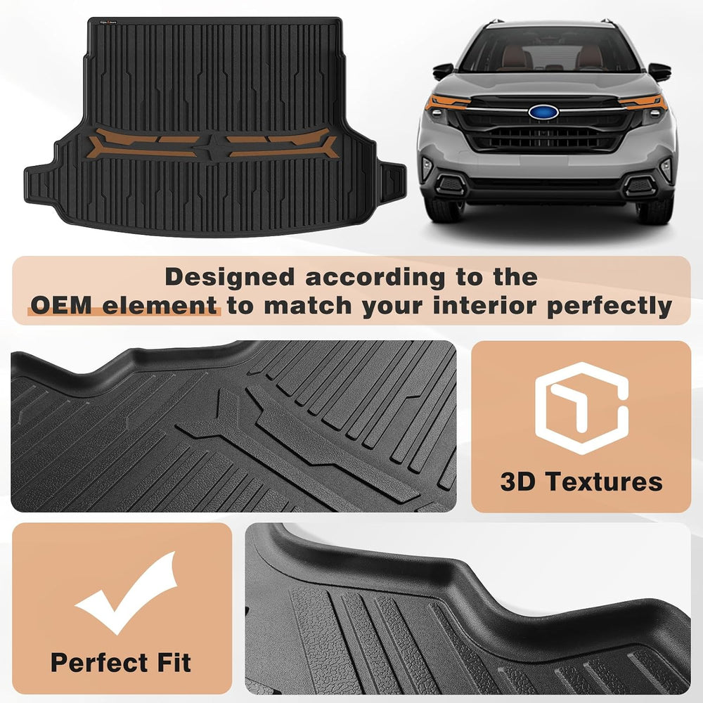 TripleAliners Trunk Mat Compatible with 2025 2026 Subaru Forester Touring/Spo...