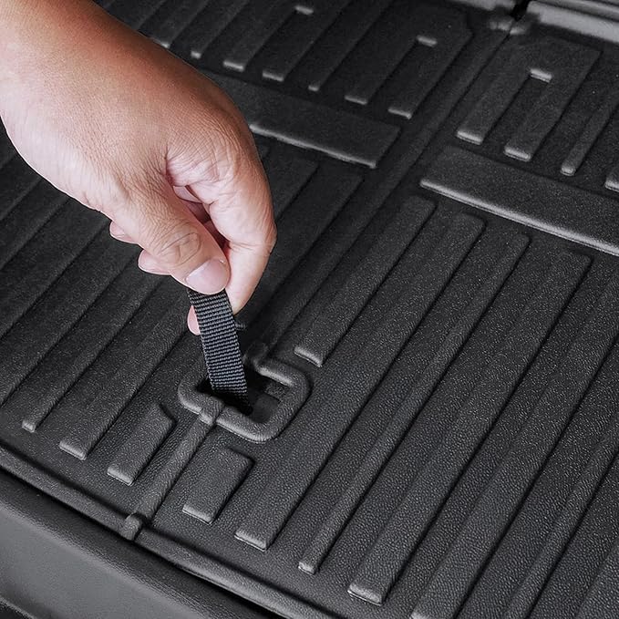 Cargo Mat for 2025 Hyundai Santa FE, All Weather TPE Cargo Mat
