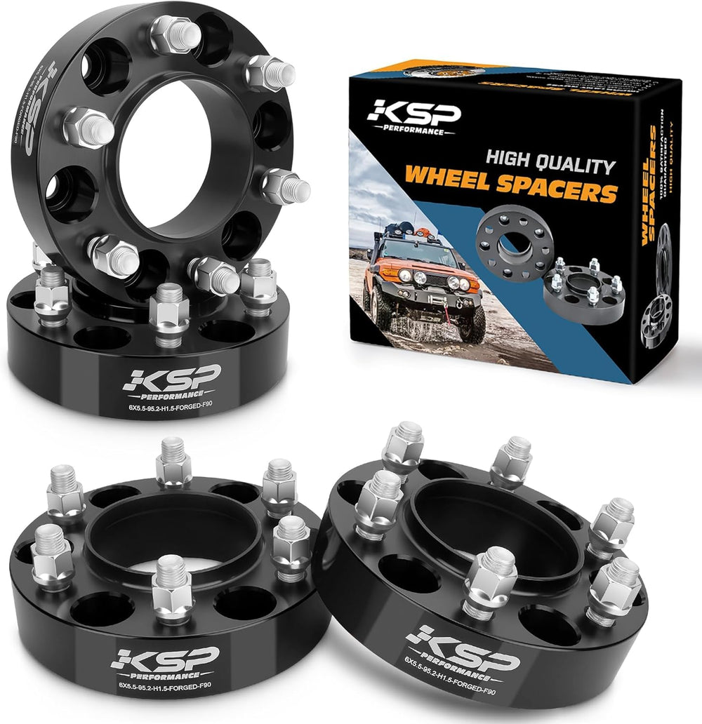 KSP 4PCS 6x139.7 Wheel Spacers for 2023+ Tundra 2024+ Tacoma 2025+ 4Runner, 1...