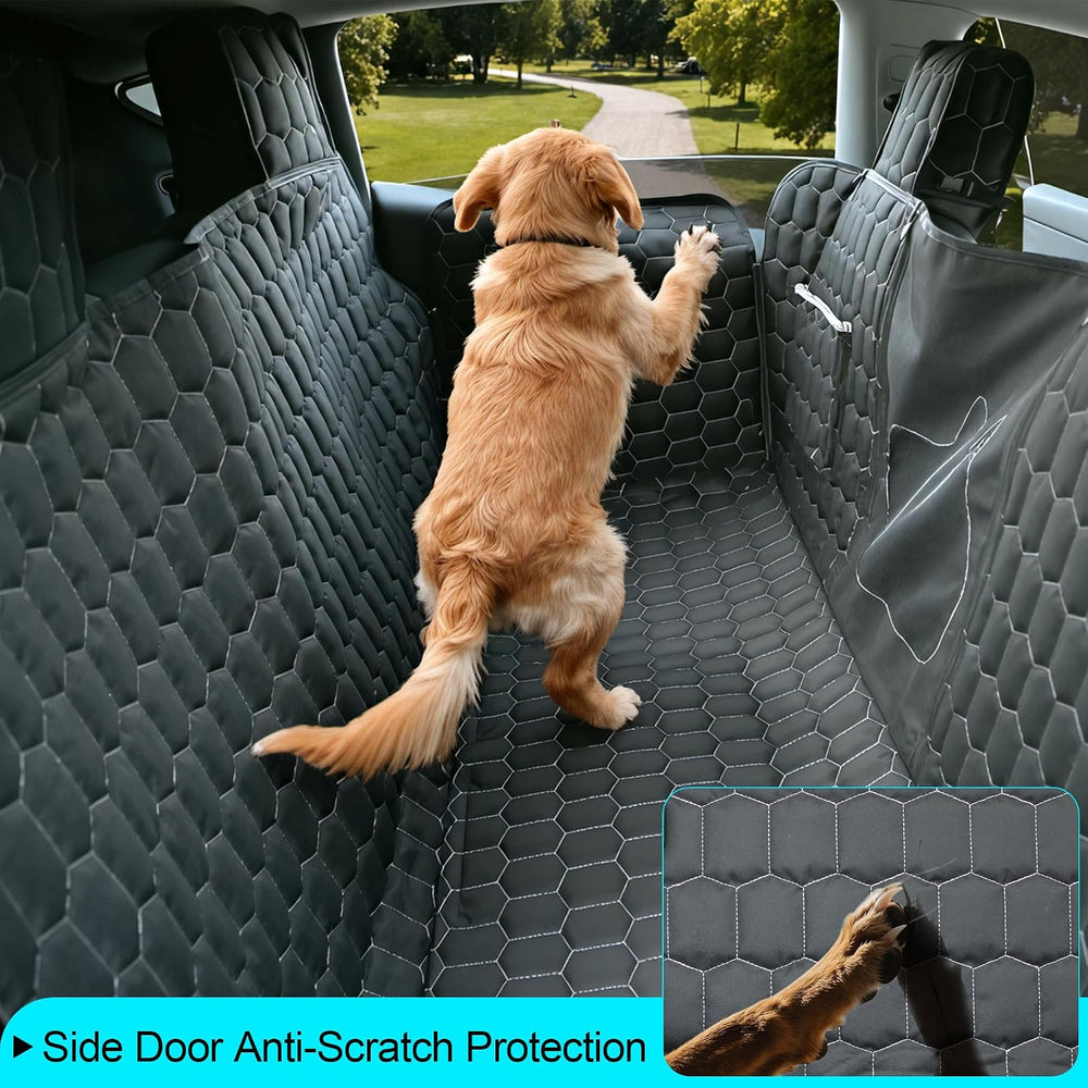 Meginc Dog Seat Covers for Back Seat, Dog Car Seat for Tesla Model 3, 100% Wa...