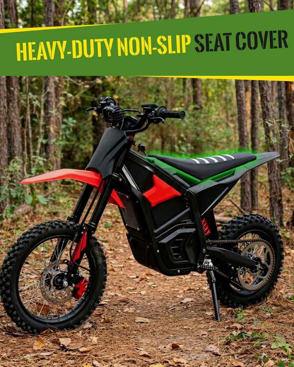 Seat Cover Fit for Yozma in 10, White Stripe Non-Slip Motorcycle Cushion Cove...