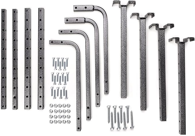 80844-10 34 in. x 26 in. Adjustable Garage Ceiling Mount Storage Rack Kit